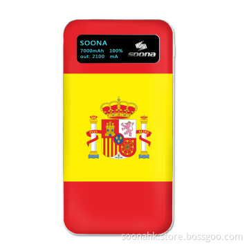 Mobile Phone Charger Power Bank with Cartoon Image